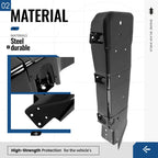Steel Gas Fuel Tank Skid Plate for Jeep Wrangler JK 4-Door (2007–2018)