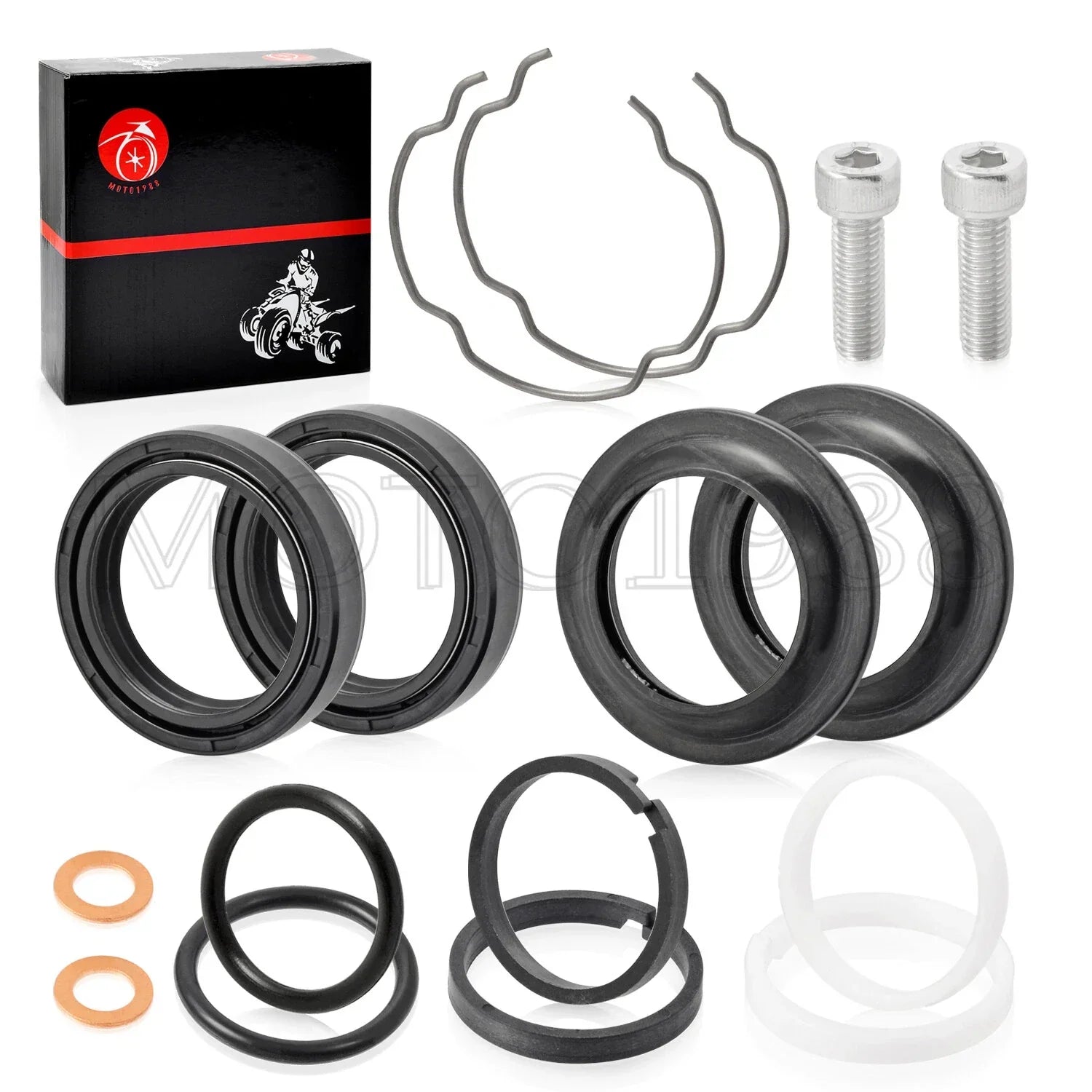 Front Fork Dust Seals 39mm for Sportster 883 1200