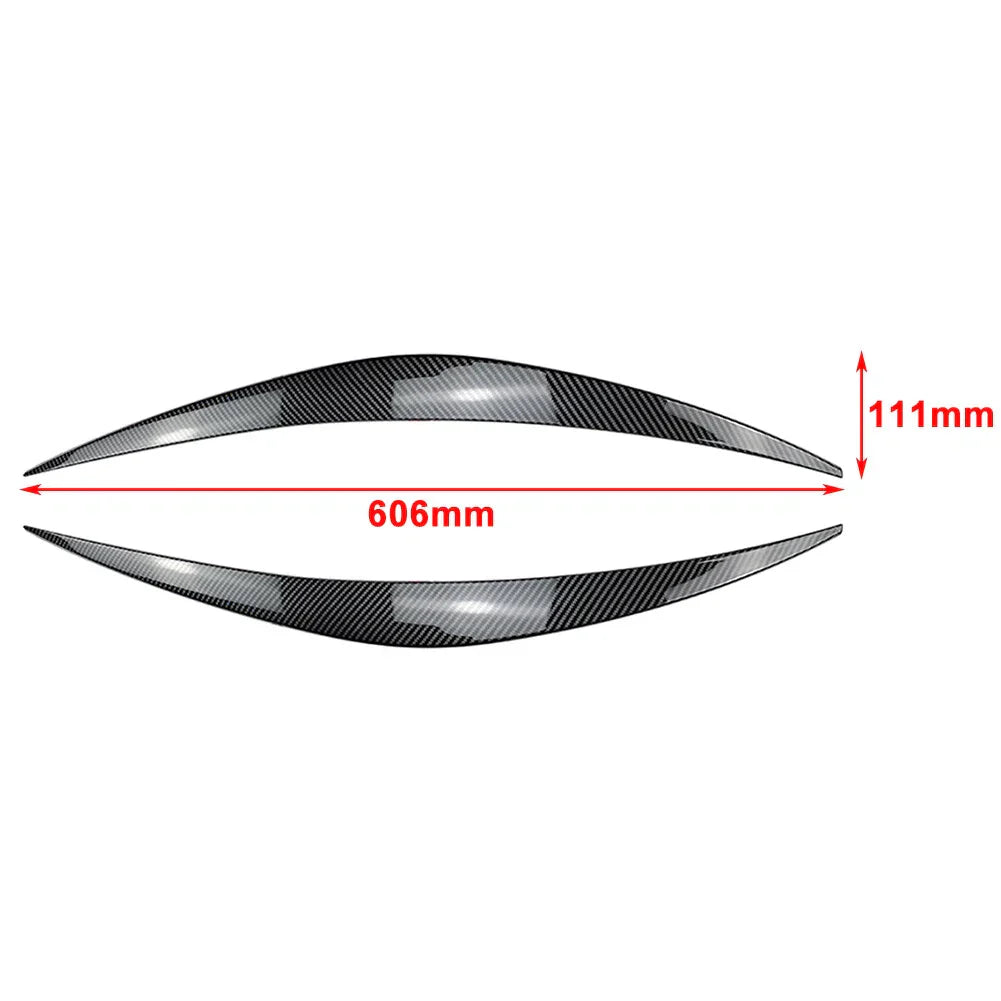 1 Pair Headlight Eyelid Trims for Hyundai i30 i30N MK3 (2017-2020)