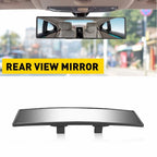 Universal 240MM Convex Wide Flat Interior Clip On Rear View Mirror