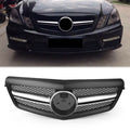 Front Bumper Upper Mesh Grille for Mercedes Benz E-Class W212 (2010-2013)