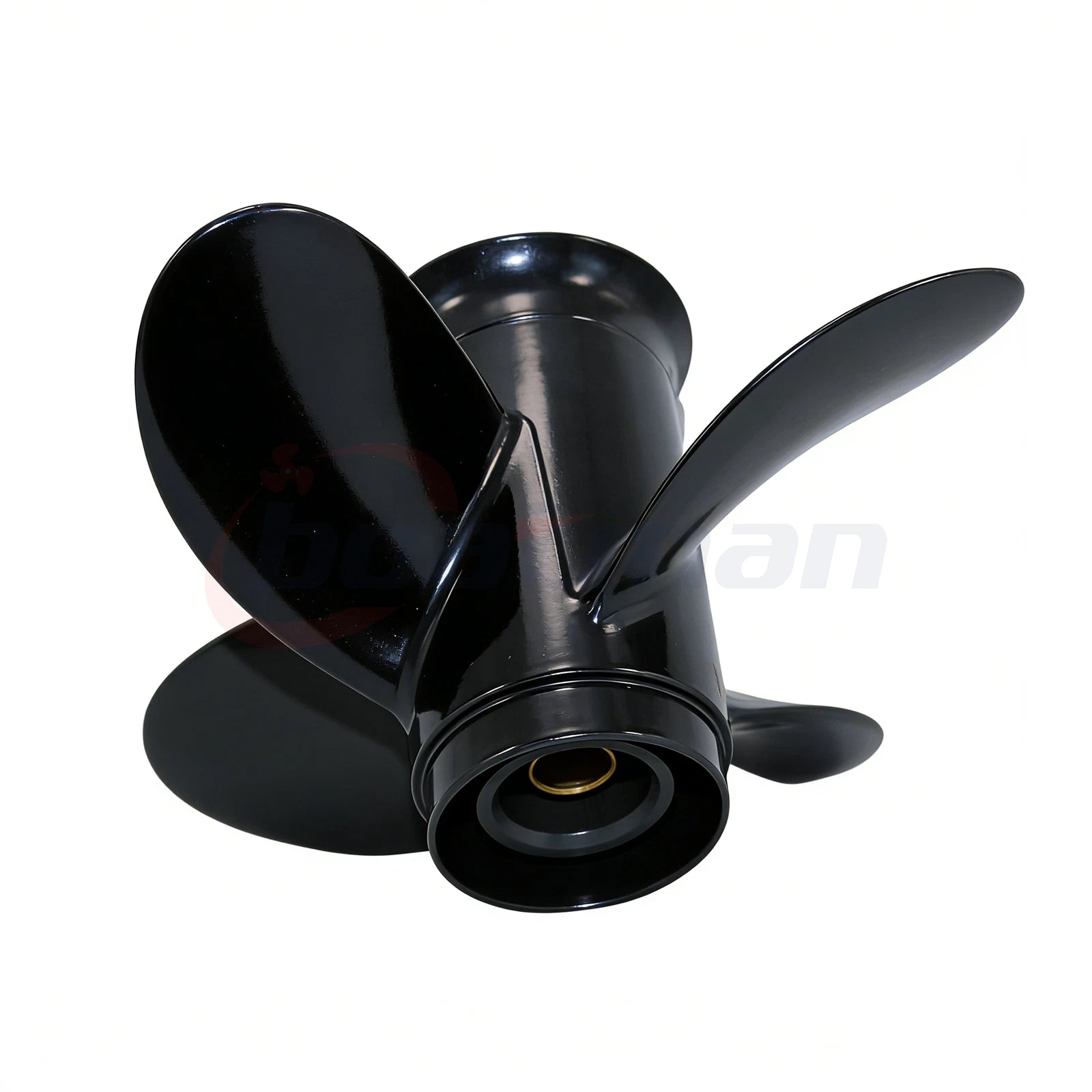 Set of 4 Blades 9.25 X 11 for Mercury Tohatsu 9.9-20hp (14 Tooth Aluminum)