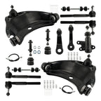 Front Control Arms Sway Bar Links Tie Rods Kit for Chevy GMC C1500 C2500 (1992–1999)
