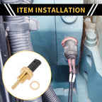 Coolant Temperature Sensor for Chevrolet Express 2500 (2018–2022) No. 25186240
