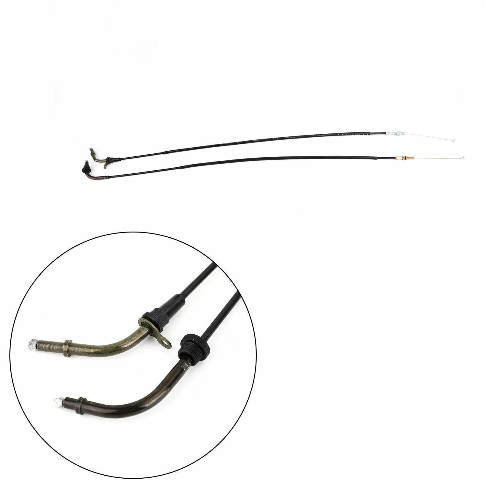 Throttle Cable for Yamaha YZF R6 (1999–2002) 5EB-26311-00 5EB-26312-00 Black