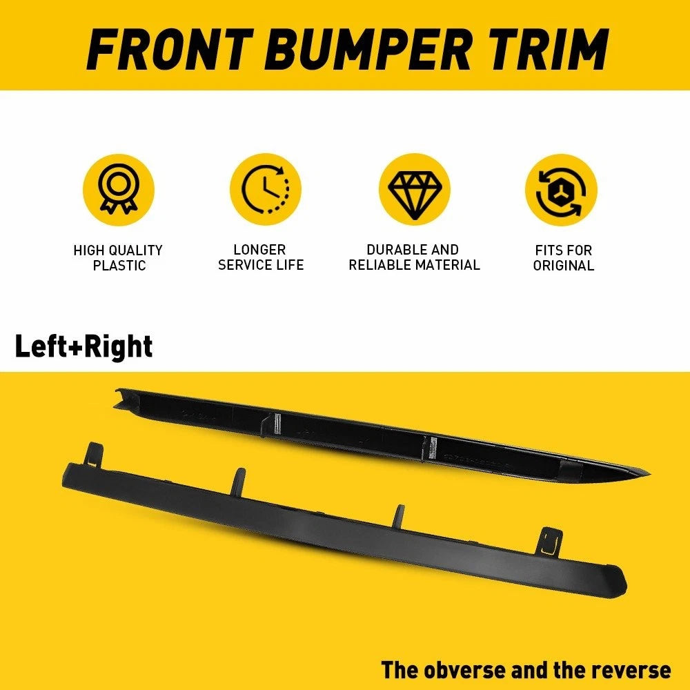 2X Rear Bumper Lower Molding Trim for Toyota Camry SE XSE