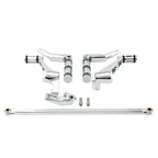 Chrome Aluminum Footrest Pedal Bracket Set for Harley V-Rod Muscle (2002-2017)