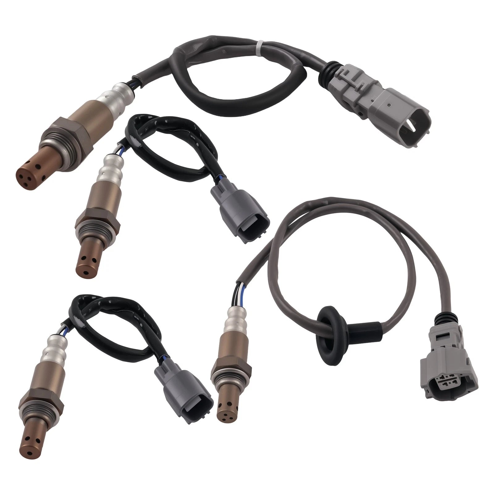 Set of 4 Upstream & Downstream O2 Sensors for Lexus RX330, Toyota Highlander (2004–2007)