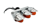 Auxiliary Mini Light Amber Lenses with Visor for Triple Use (Universal)