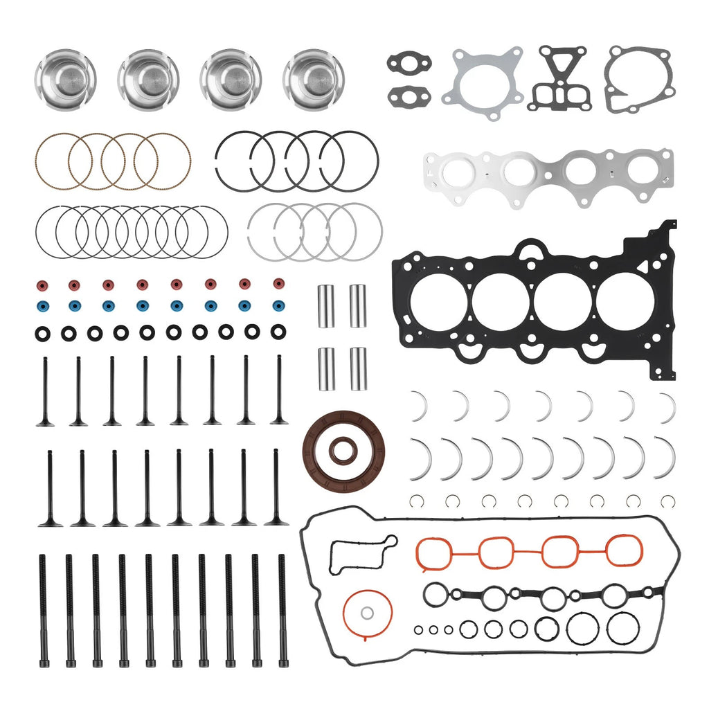 Engine Pistons Rebuild Kit with Gaskets for Hyundai Kia G4FD