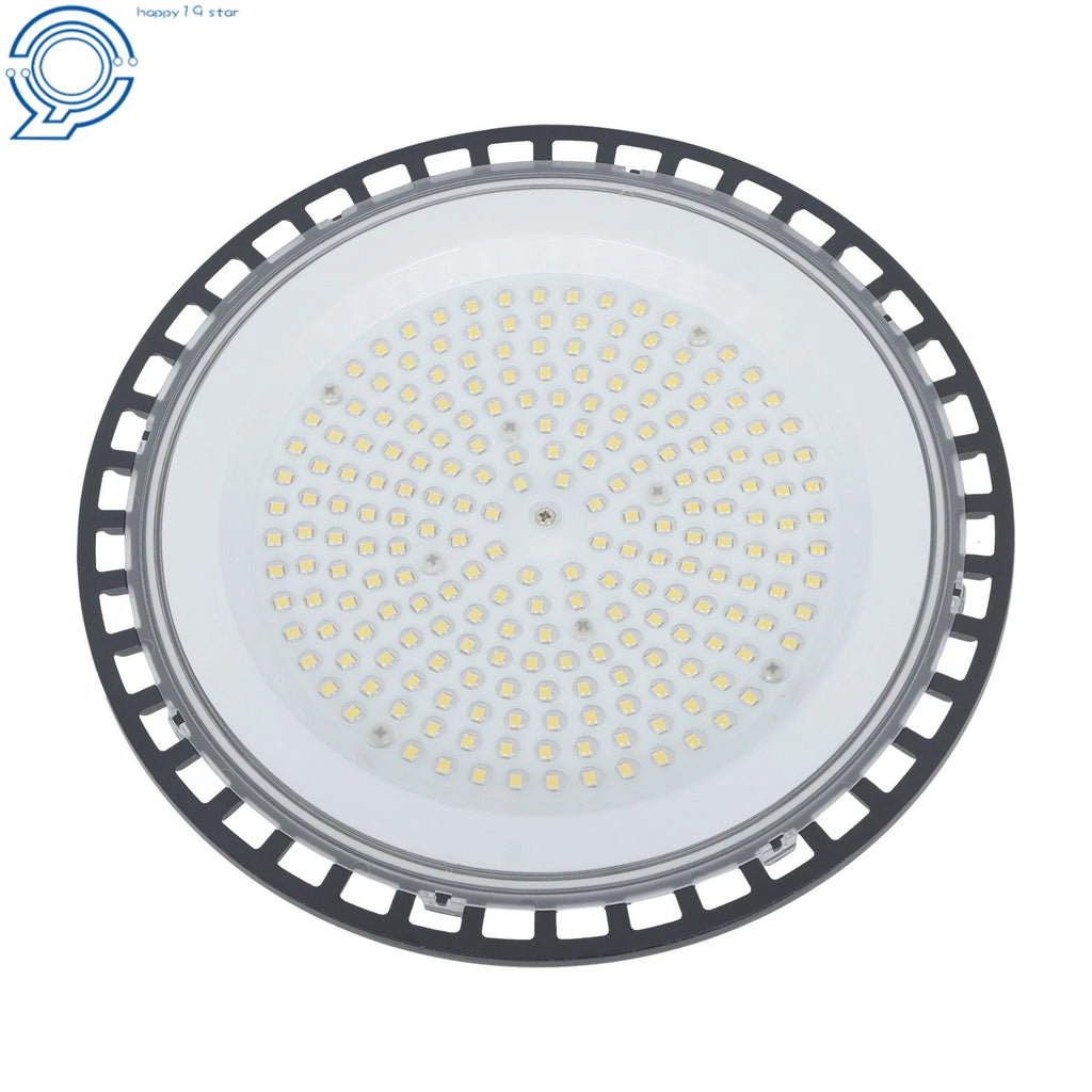 2X 150W UFO LED High Bay Light 18000LM with Hook Safety Rope