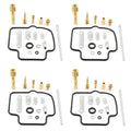 4X Carburetor Repair Kit for Suzuki Ozark 250 LT-F250 (2002–2009, 2012)