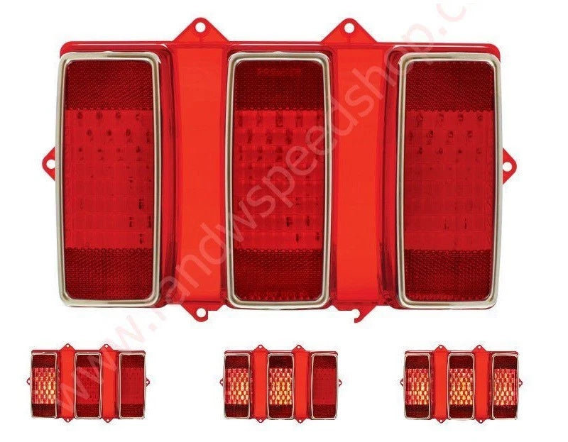 LED Tail Lights Replacement for 1969 Ford Mustang (Sequential)
