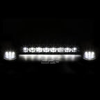 3X White LED Cab Roof Running Light Lamp for Silverado Sierra (2002–2007)