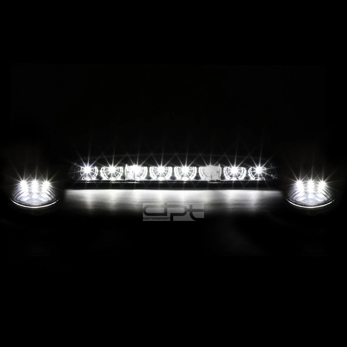 3X White LED Cab Roof Running Light Lamp for Silverado Sierra (2002–2007)
