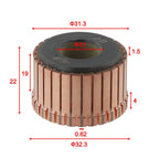 Motor Commutator 31 3x13x19mm for Easy Installation