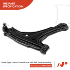 Front Right Lower Control Arm with Ball Joint for Chevy Malibu (1997-2003)