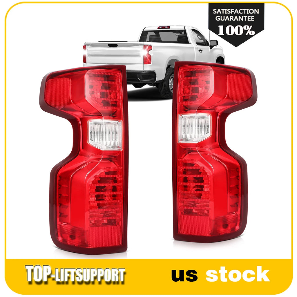 Set of 2 Tail Lights Assembly for Chevy Silverado 1500 2500HD 3500HD