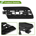 1 Pc Fog Light Grill for Mercedes Benz GL350 (2007–2012) No. 1648847122 Black