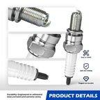 Ignition Coils & Iridium Spark Plugs for Kawasaki Ninja ZX600 (2000-2009)