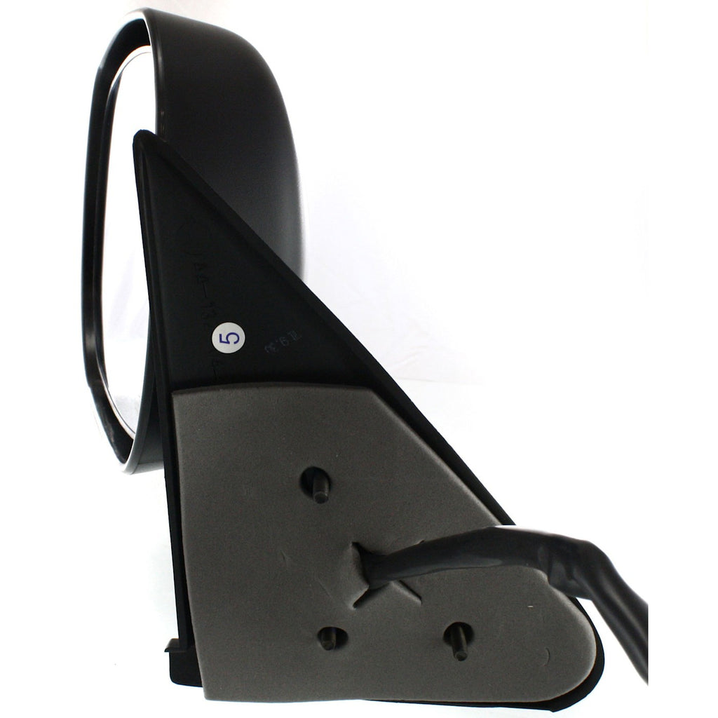 Power Mirror for Dodge Ram 1500 (1998–2001) Left Manual Fold Heated Black