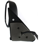 Power Mirror for Dodge Ram 1500 (1998–2001) Left Manual Fold Heated Black