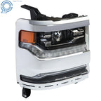 LED Headlight for Chevrolet Silverado 1500 (2016-2018) Chrome Housing Right Side