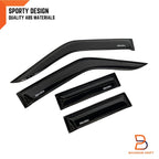 Weather Shield Window Visor Rain Guard for Holden Rodeo (1989-1996)