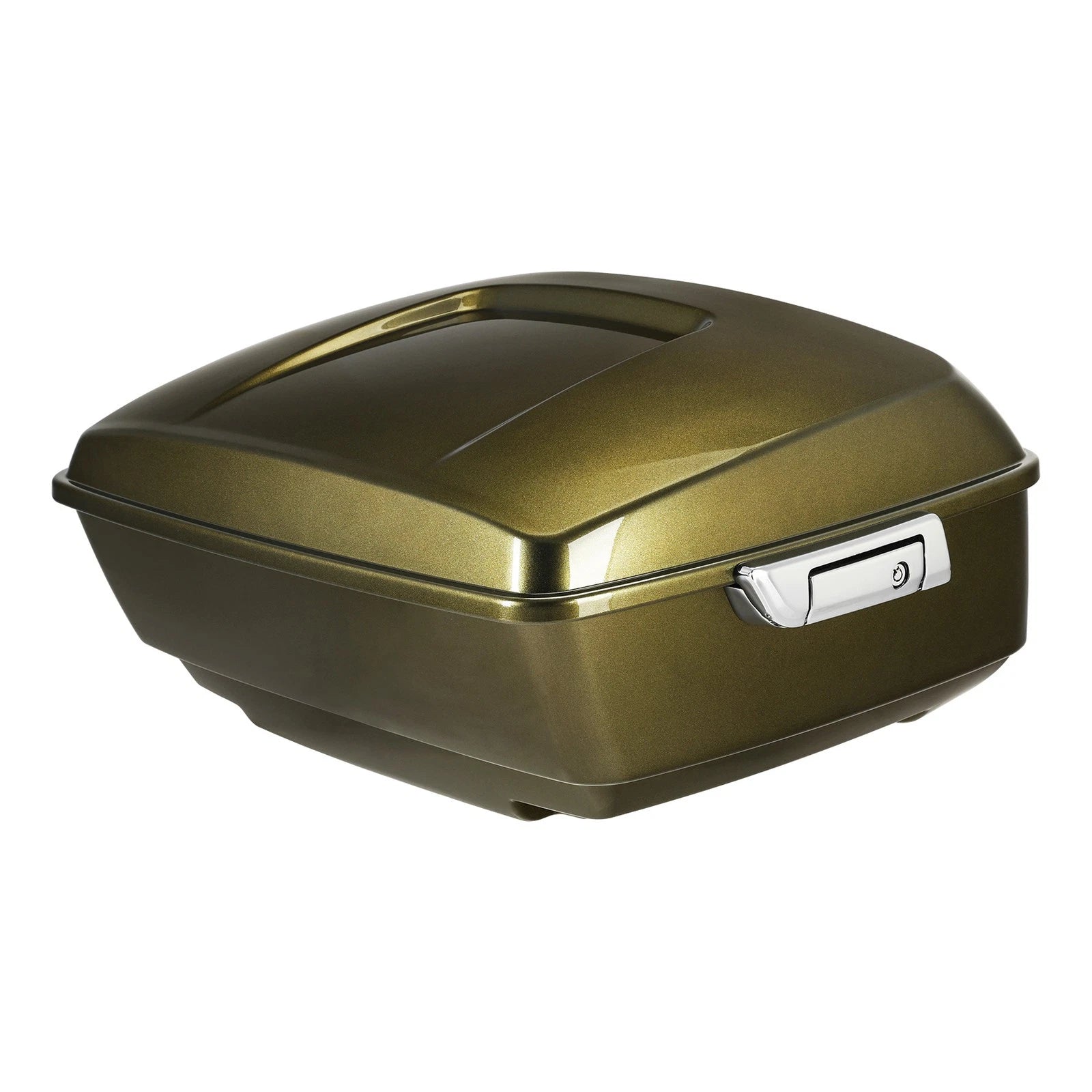 King Trunk for Harley Touring Street Road Glide (2014–2026) Olive Gold