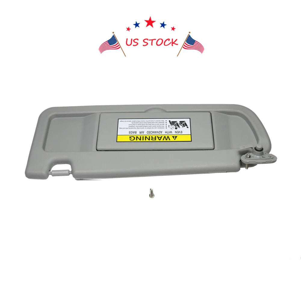 Driver Left Sun Visor for Honda Civic (2006-2011) Light Gray