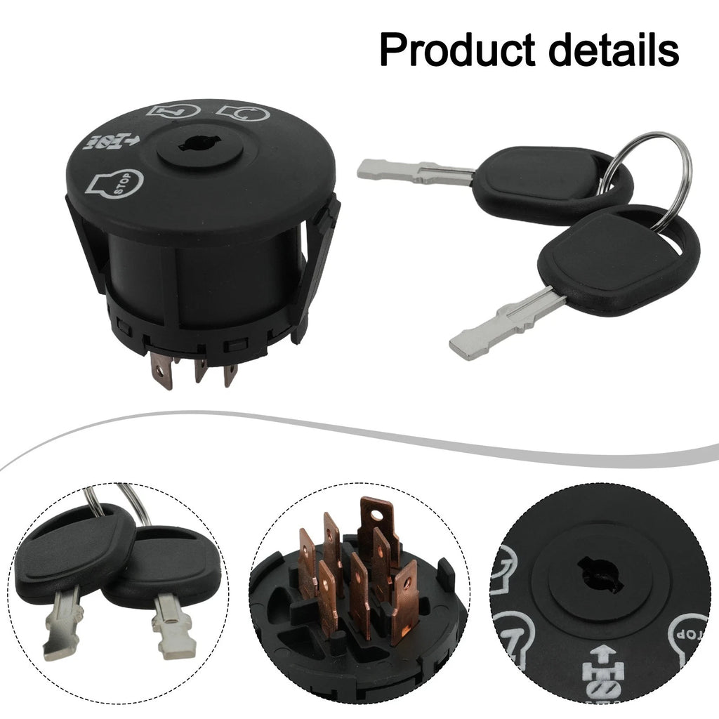 Ignition Switch with 2 Keys for Cfm HS Models