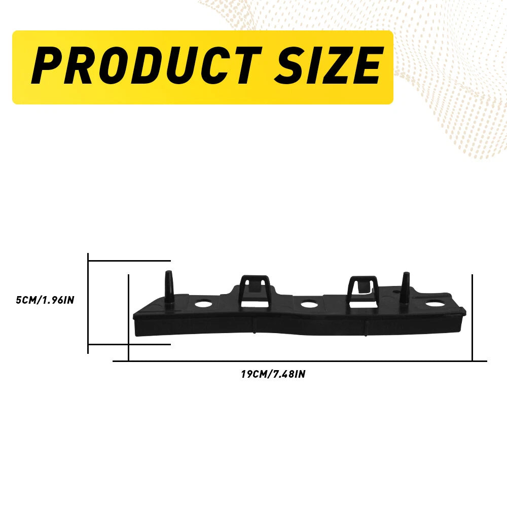 Set of 2 Front Bumper Brackets for Ford Escape (2013-2016)