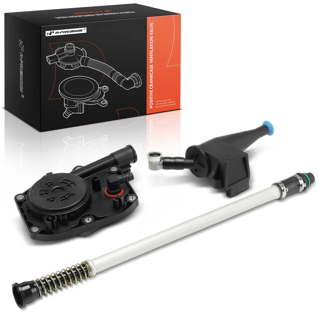 3Pcs Oil Separator & PVC Vent Hose Kit for BMW 540i 740i 740iL 