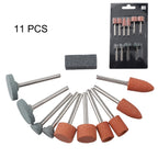 Set of 4 Rotary Tool Grinding Heads for Various Materials