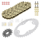 Gold X-Ring Drive Chain & Sprocket for Honda TRX400EX (2005–2007) 06405-HP1-P00