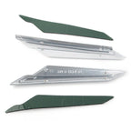 Matte Chrome Rear Mirror Trim Cover for Honda Goldwing GL1800 GL1833 (2018-2020)