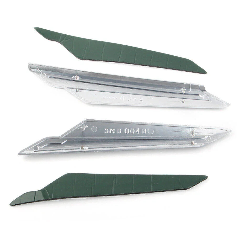 Matte Chrome Rear Mirror Trim Cover for Honda Goldwing GL1800 GL1833 (2018-2020)