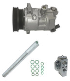AC Compressor Kit DG24 Replacement for Volkswagen Rabbit 2.5L (2006–2007)