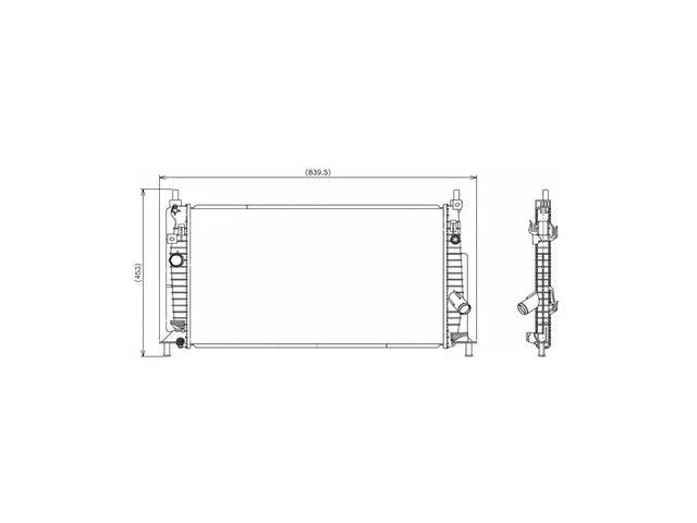 Radiator for Mazda 3 (2010–2013) PP185WC