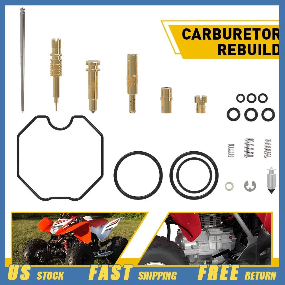 Carburetor Rebuild Kit for Honda TRX 250 Recon 250EX Sportrax (1997–2005)