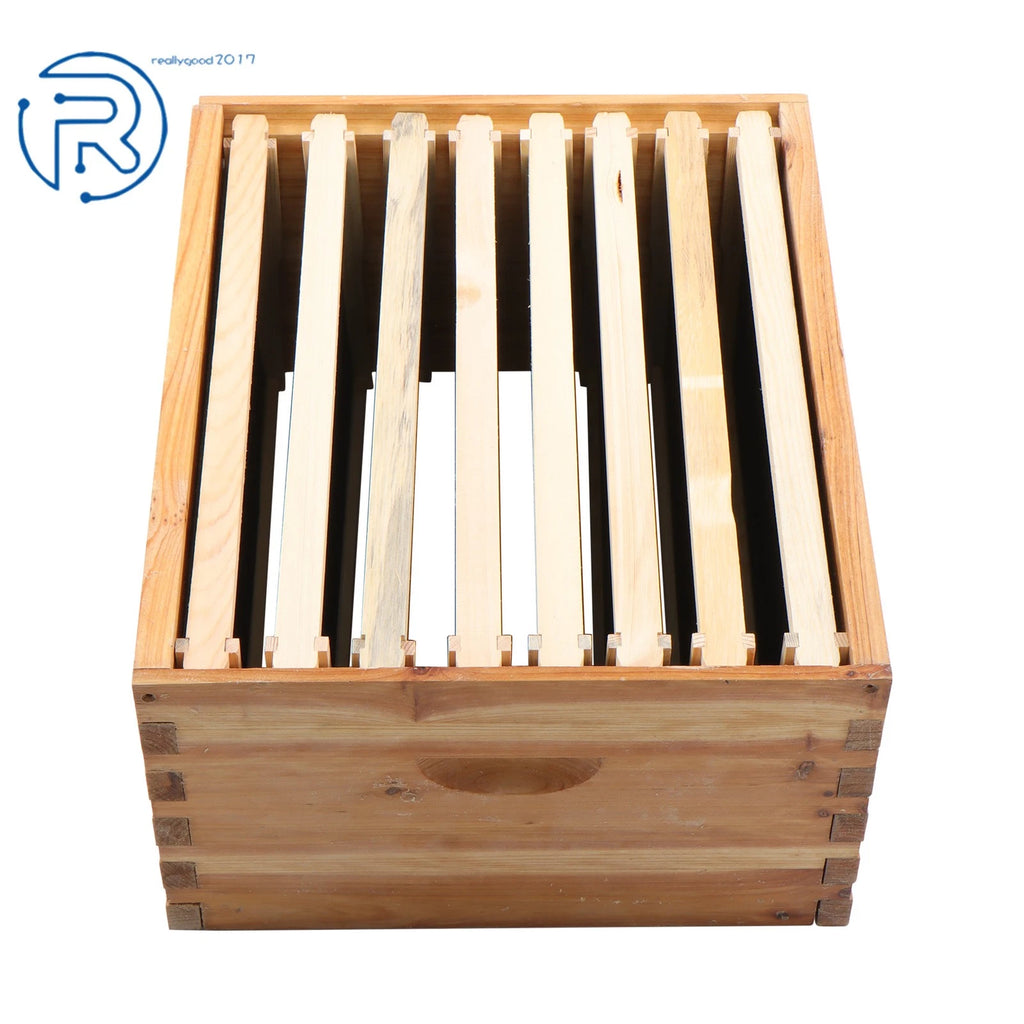 Set of 4 Beehive Frames for Bee Hive (Compatible with 8 Frame Models)