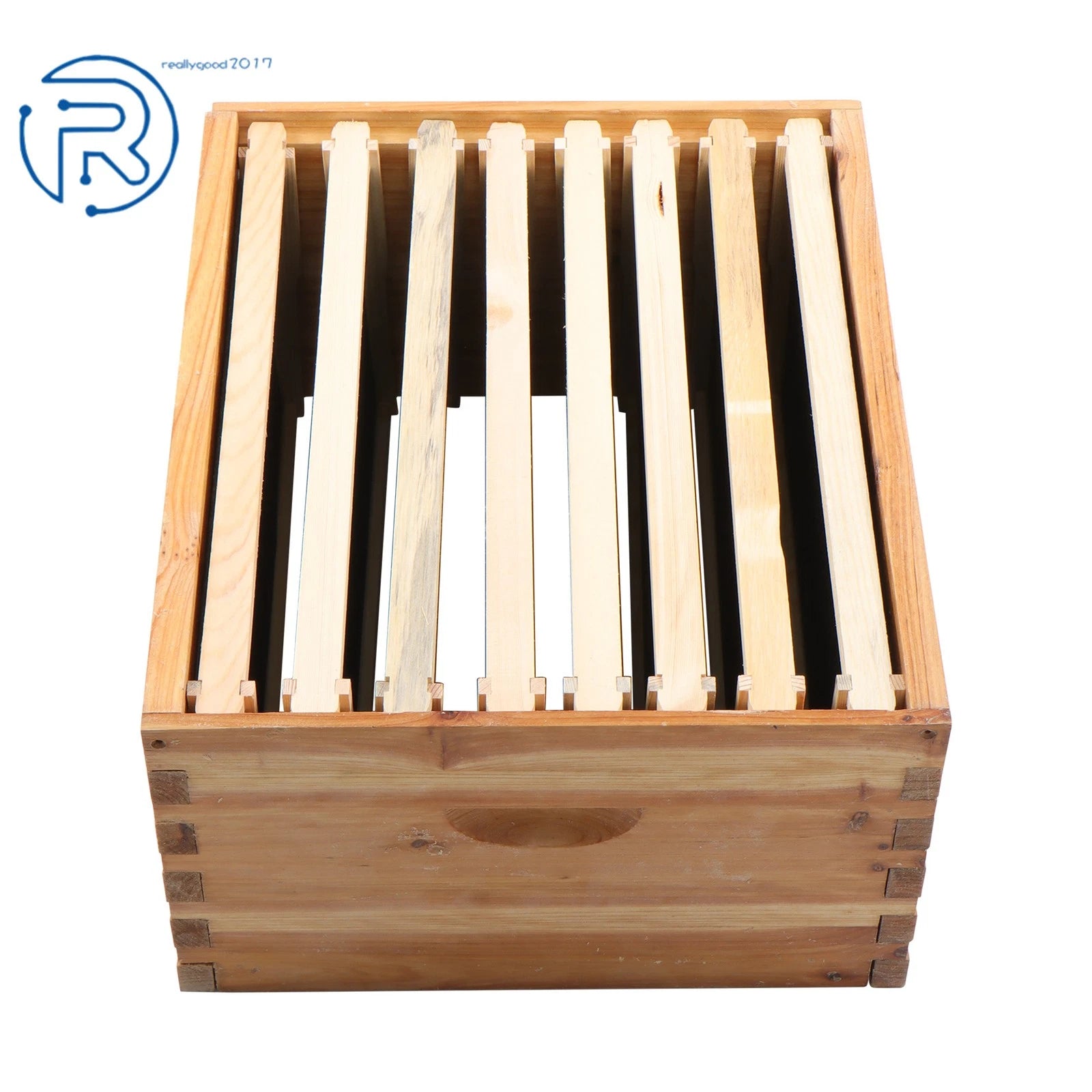 Set of 4 Beehive Frames for Bee Hive (Compatible with 8 Frame Models)