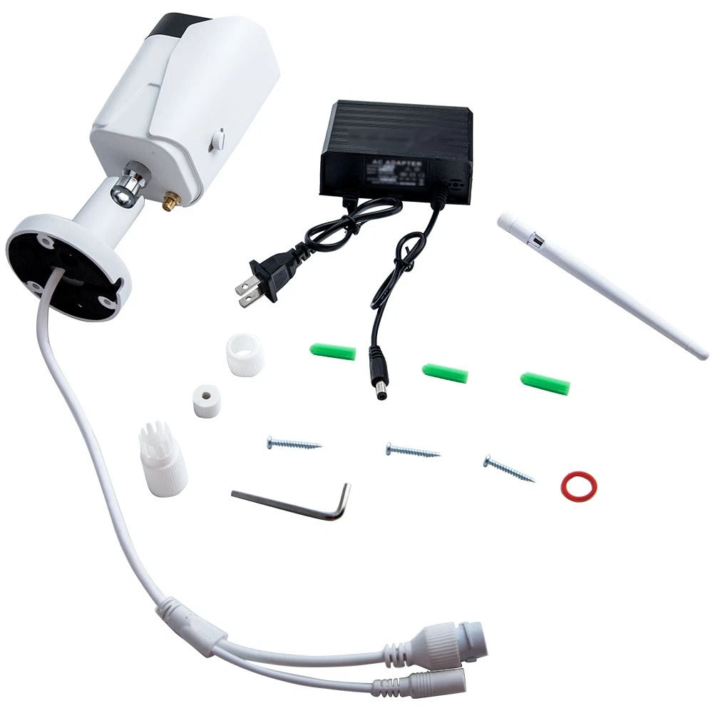 Wireless IP Camera with IR Night Vision for Outdoor/Indoor Use