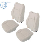 Set of 4 Gray Leather Seat Covers for Chrysler 300C (2005–2010)