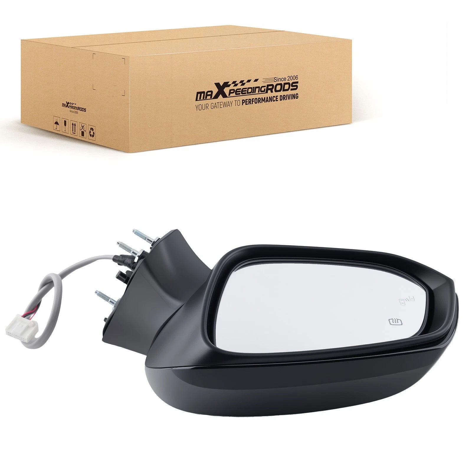 Driver Side Heated Mirror for Toyota Sienna Hybrid (2021–2023) TO1320426