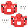 Set of 2 Red Rear Brake Calipers for Nissan Altima Maxima (2007–2012)
