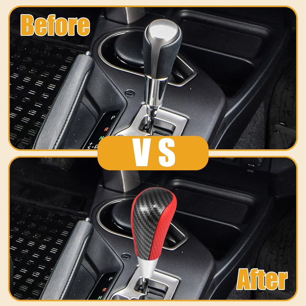 Gear Shift Knob for Toyota Yaris (2004–2018) Red