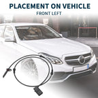 Front Left ABS Wheel Speed Sensor for Mercedes-Benz C300 C350e (2015-2020)