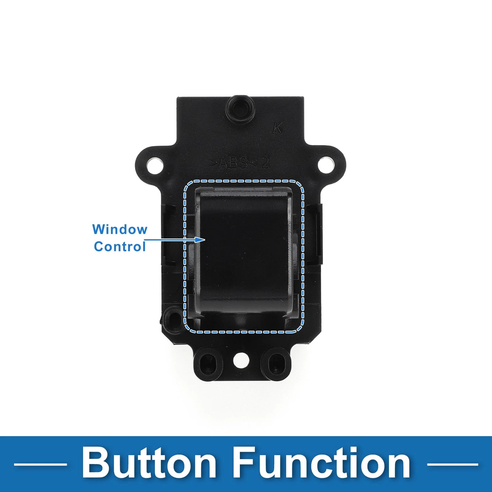 Rear Passenger Side Power Window Switch for Honda Accord (2003–2007) No. 35770SDAA01
