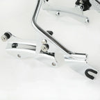 4 Point Docking Hardware Backrest Sissy Bar for Harley Touring FLHT (14-23)